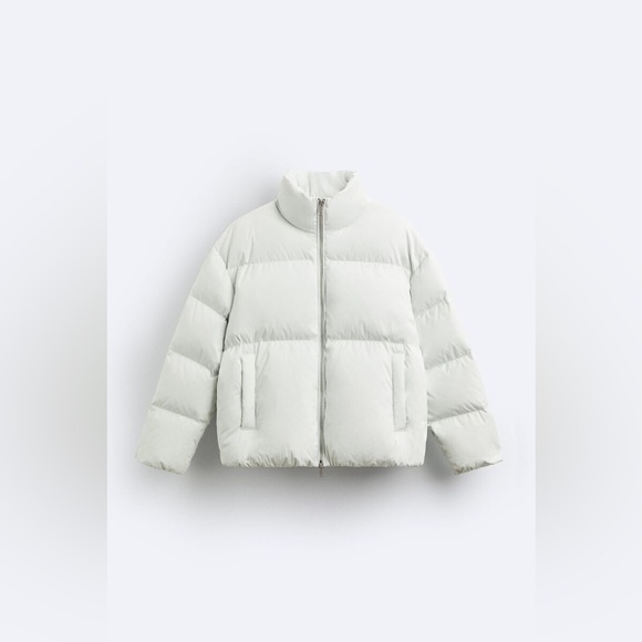 ZARA ~ Water Repellent Puffer Down Jacket - Picture 10 of 10